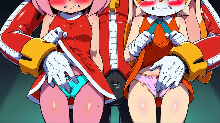 amy_rose, cream_the_rabbit, dr._eggman, eggman, sonic_(series)