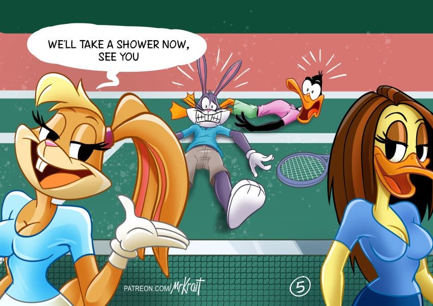 bugs_bunny, daffy_duck, lola_bunny, tina_russo, looney_tunes