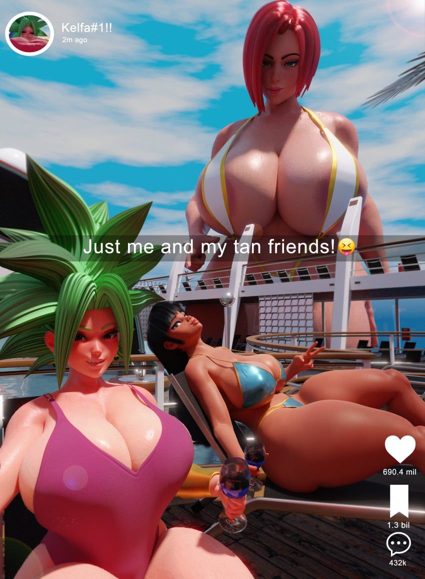 chel, chel_(the_road_to_el_dorado), chel_(the_road_to_el_dorado)_(scrag_boy), giovanna_(guilty_gear), kefla