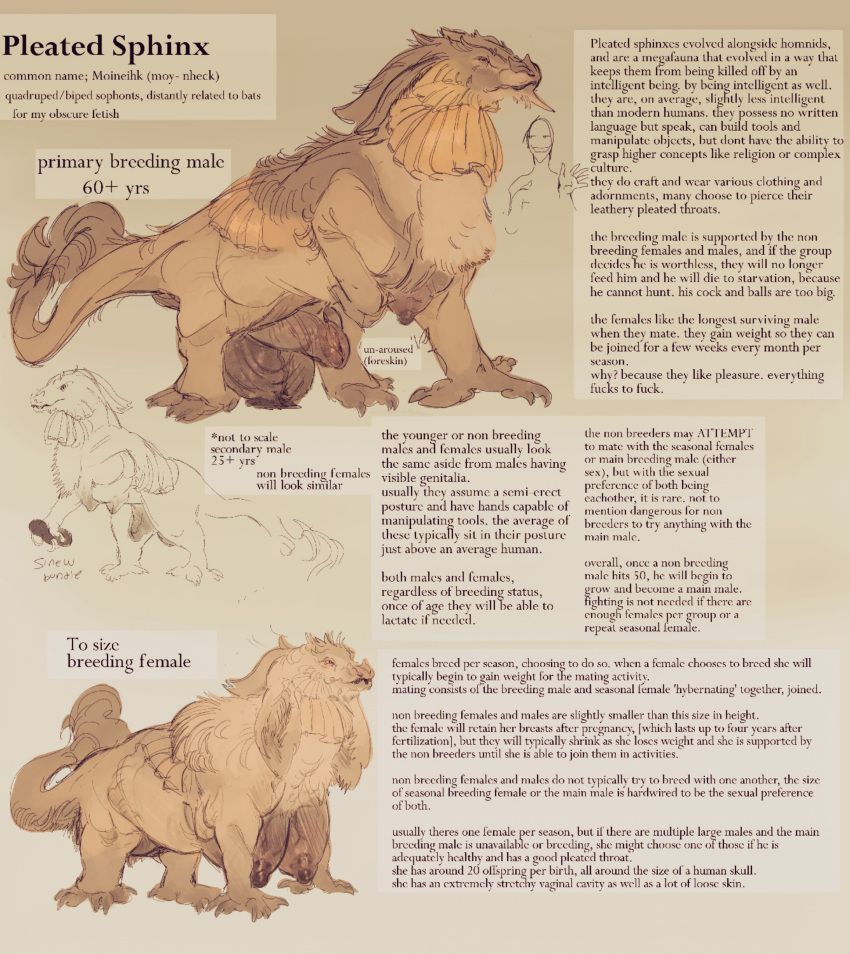 mythology, aniriteron, hibernation, animal_genitalia, anthro