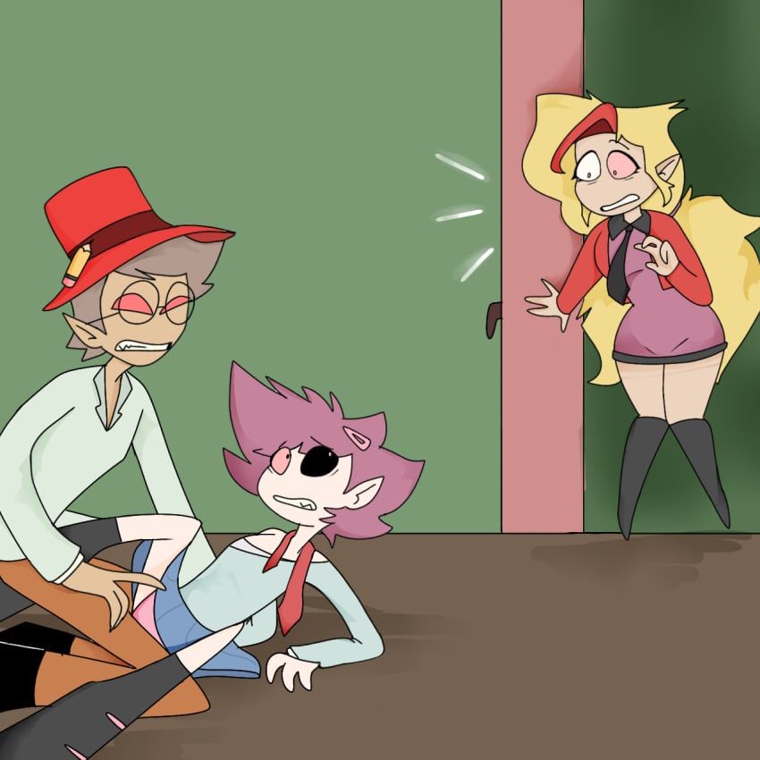 original_character, age_difference, blonde_female, caught, caught_in_the_act