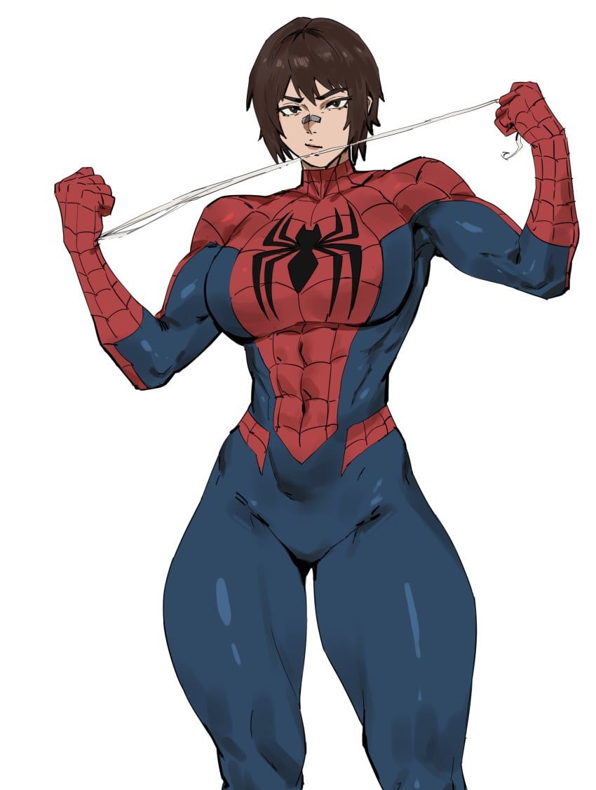 peter_parker, petra_parker, spider-man, spider-woman, marvel