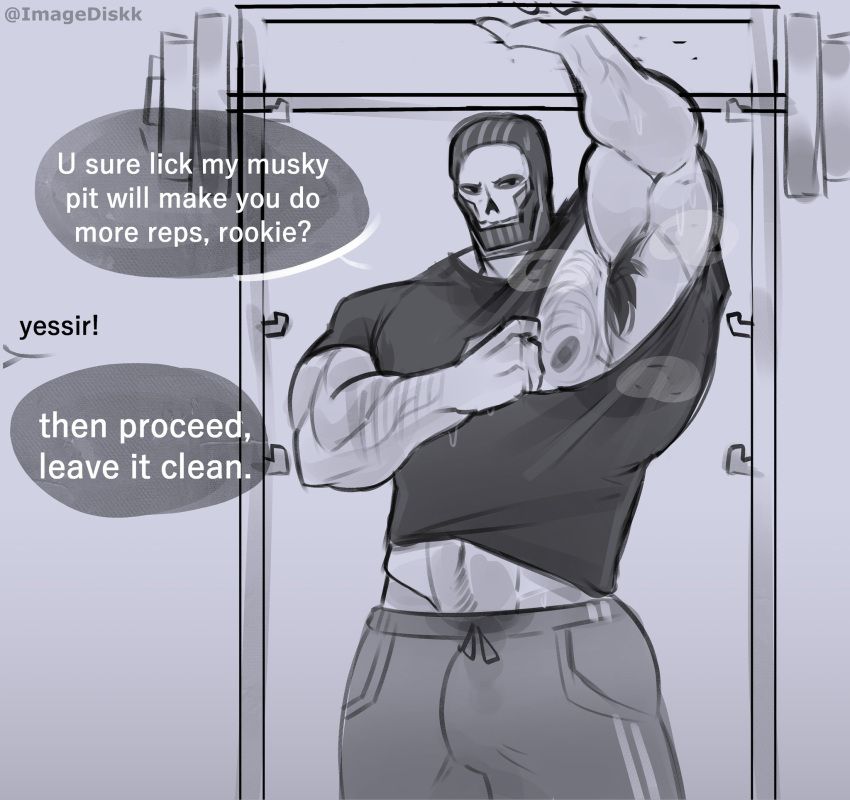 ghost_(modern_warfare_2), simon_riley, call_of_duty, imgl_unknow, after_workout