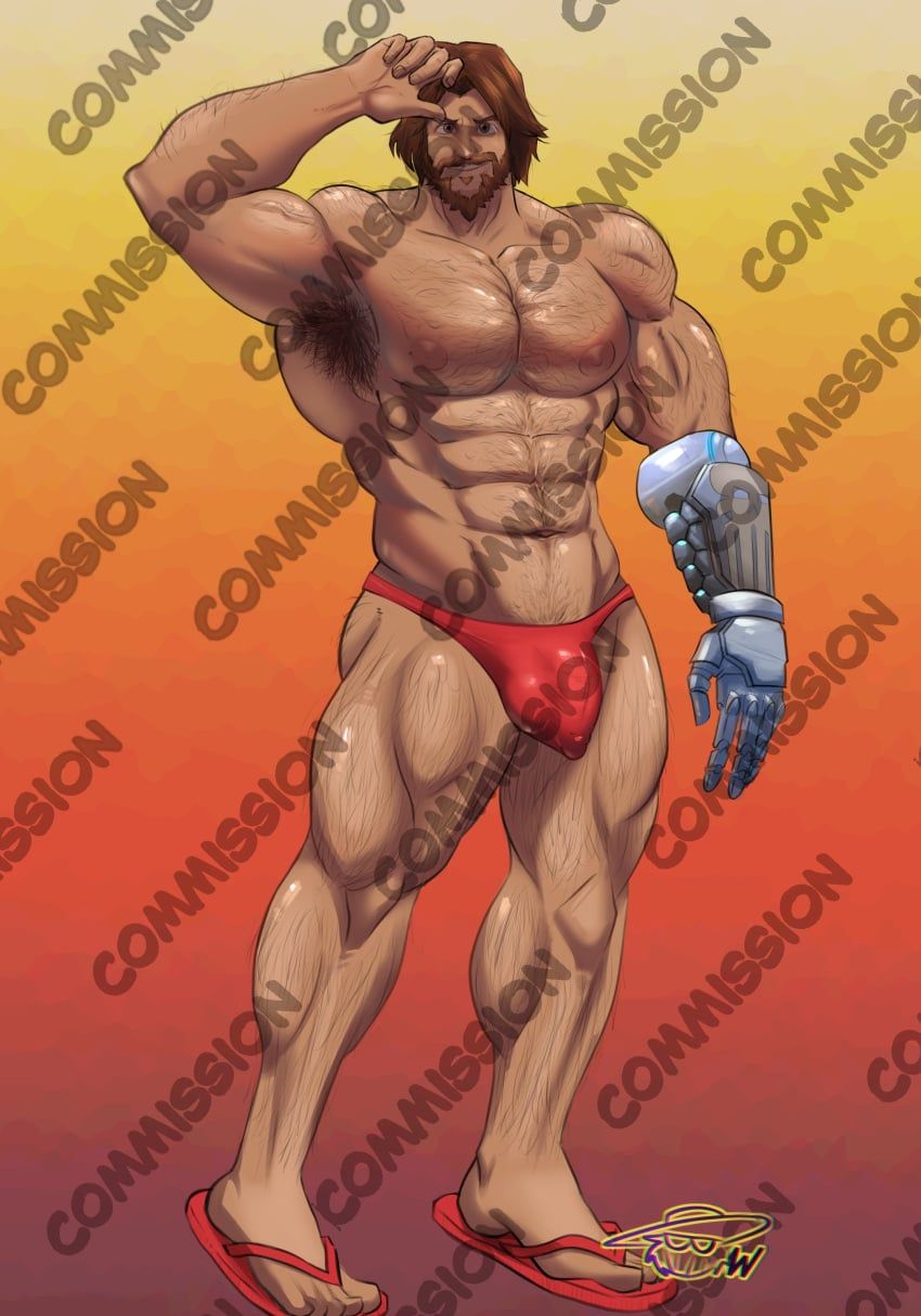 cole_cassidy, overwatch, tugfx8, wallace8uwu, armpit_hair