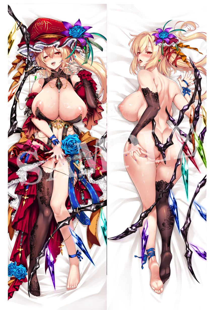 flandre_scarlet, touhou, ouma_tokiichi, 1girl, aged_up