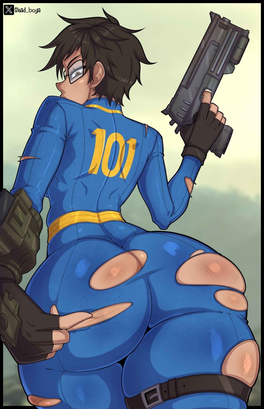 vault_girl, fallout, fallout_(series), shadboya, 1girls