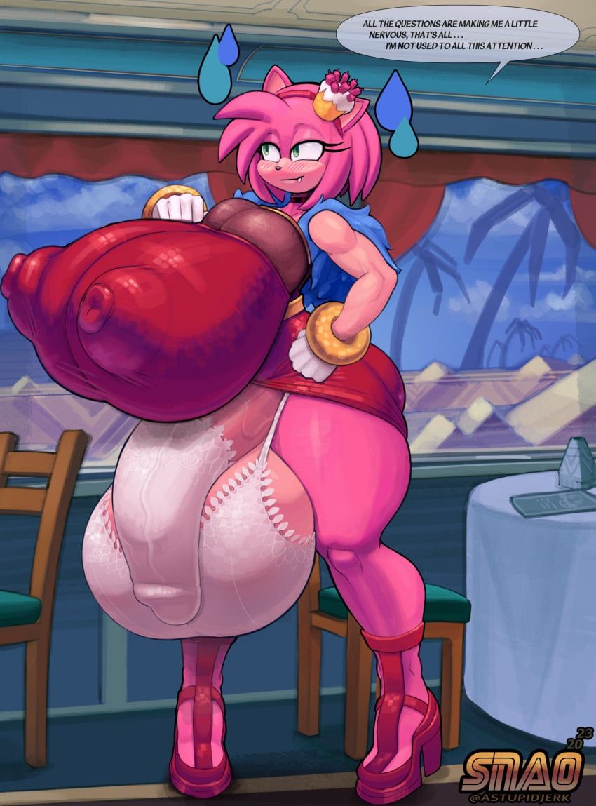 amy_rose, sega, sonic_(series), sonic_the_hedgehog_(series), snao