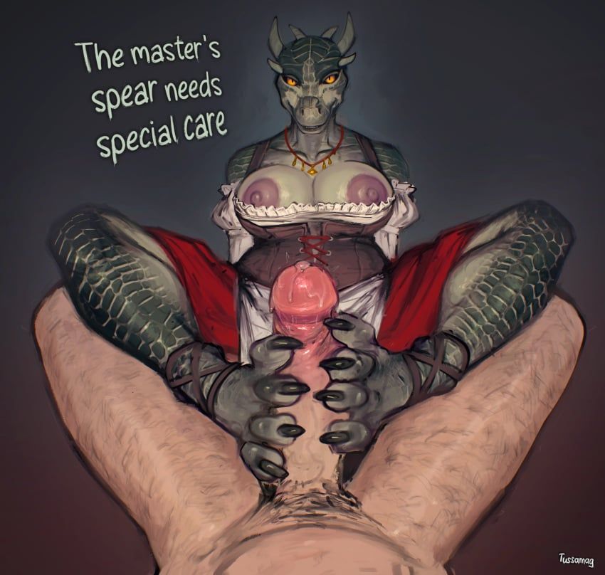 argonian, lifts-her-tail, lusty_argonian_maid, bethesda_game_studios, microsoft