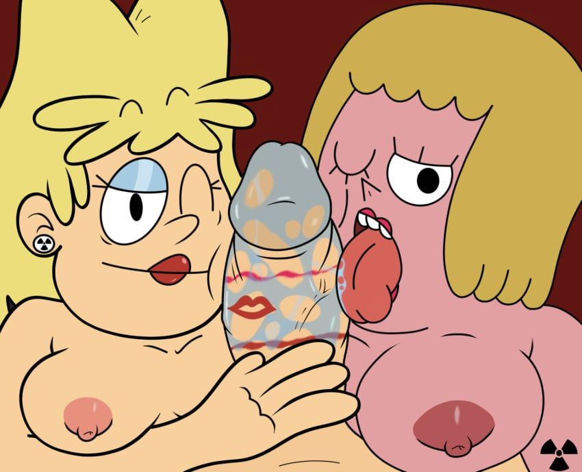 mary_wendell, rita_loud, clarence, the_loud_house, 1boy