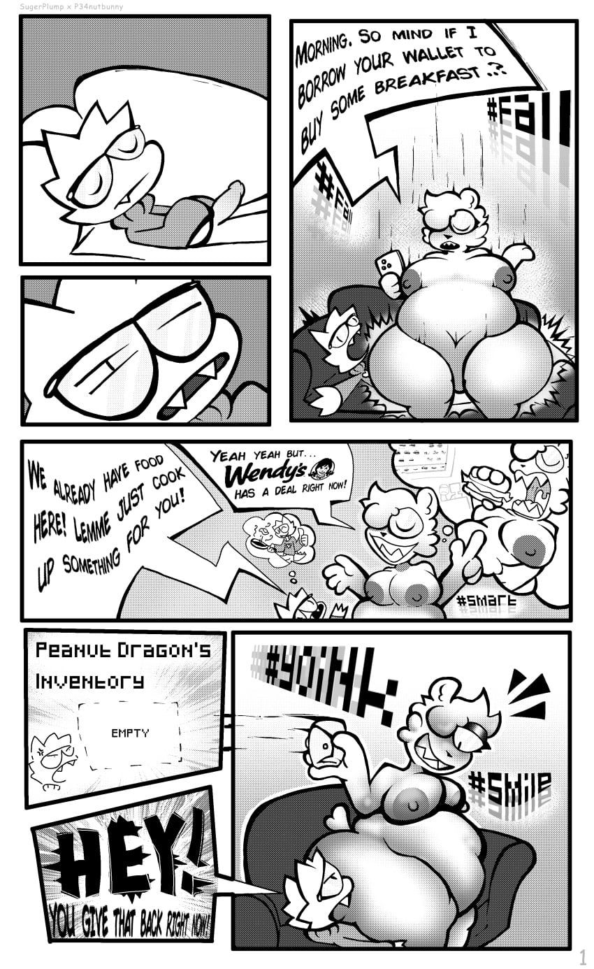 p34nutbunny_(p34nutbunny), sugerplump_(sugerplump), mythology, sugerplump, abstract_background