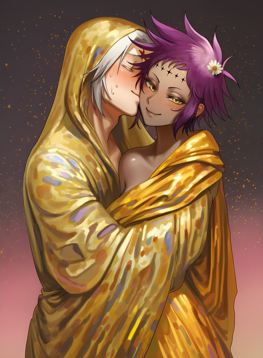 allen_walker, road_kamelot, d.gray-man, the_kiss, cuddling