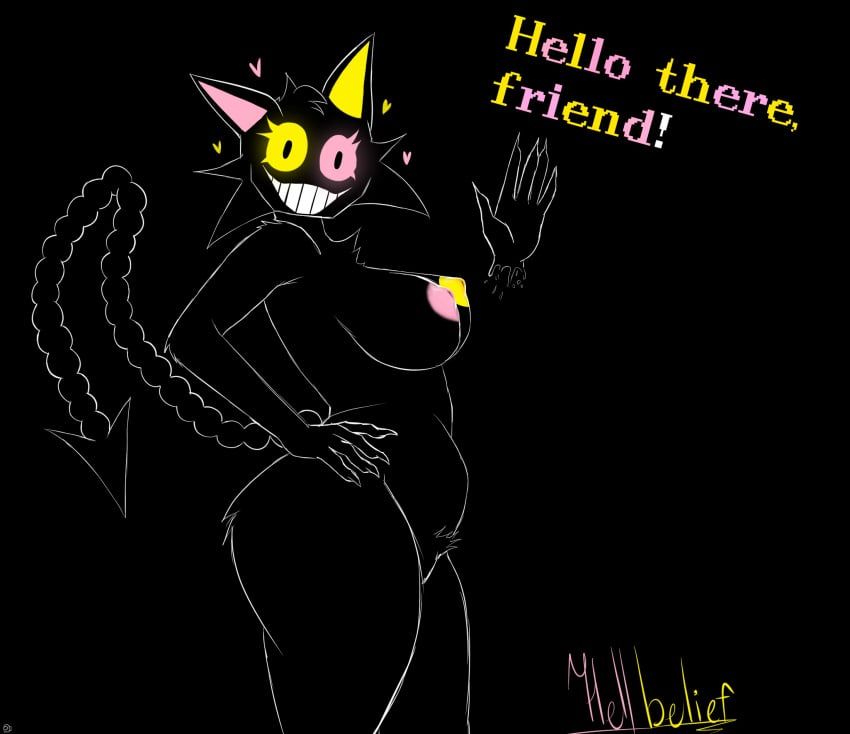amogus, friend_(deltarune), deltagoon, deltarune, deltarune_chapter_3