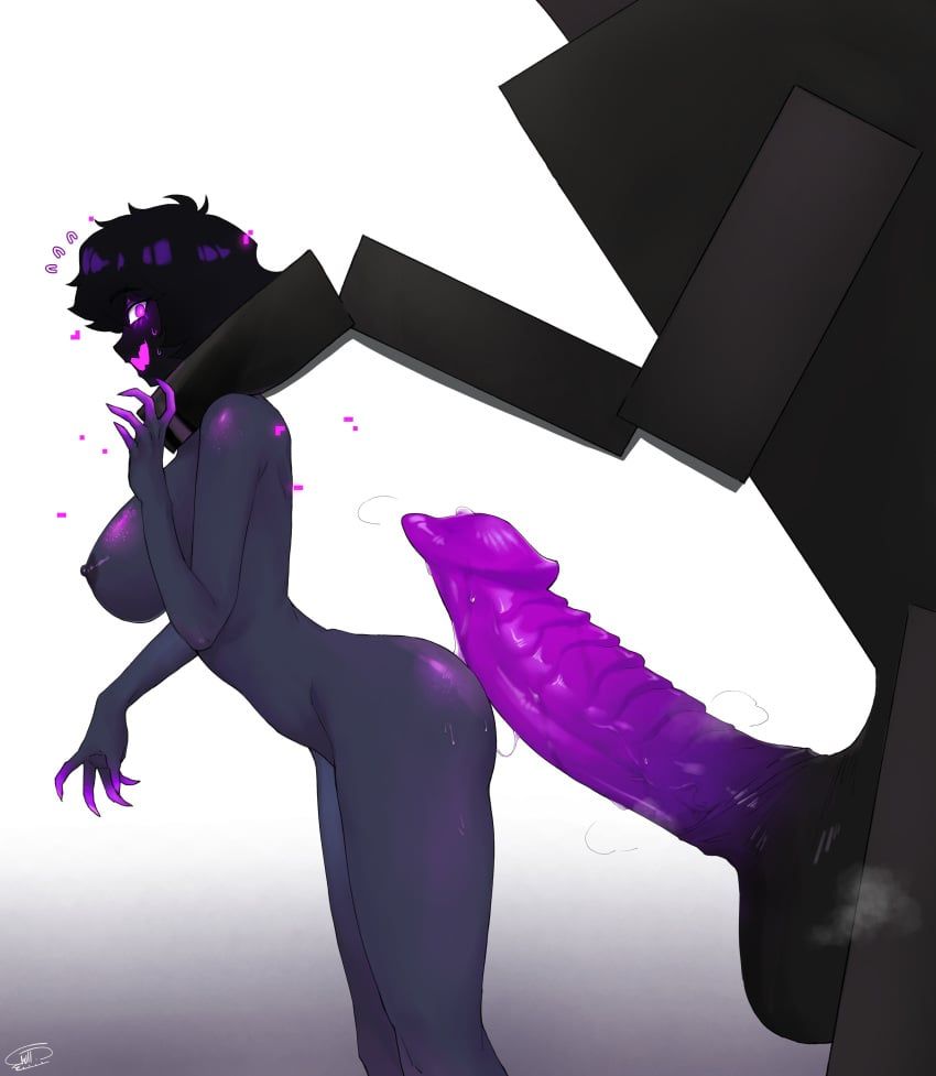 ender_dragon, enderman, enderwoman, lovely_craft_piston_trap, minecraft