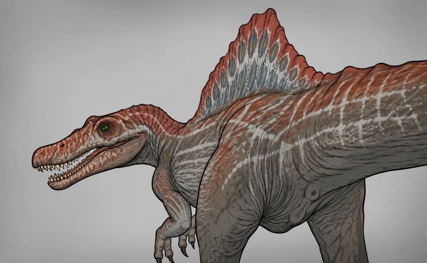 spinosaurus_(jurassic_park_3), jurassic_park, jurassic_park_(franchise), jurassic_park_3, asset_87_(jurassic_park_3)