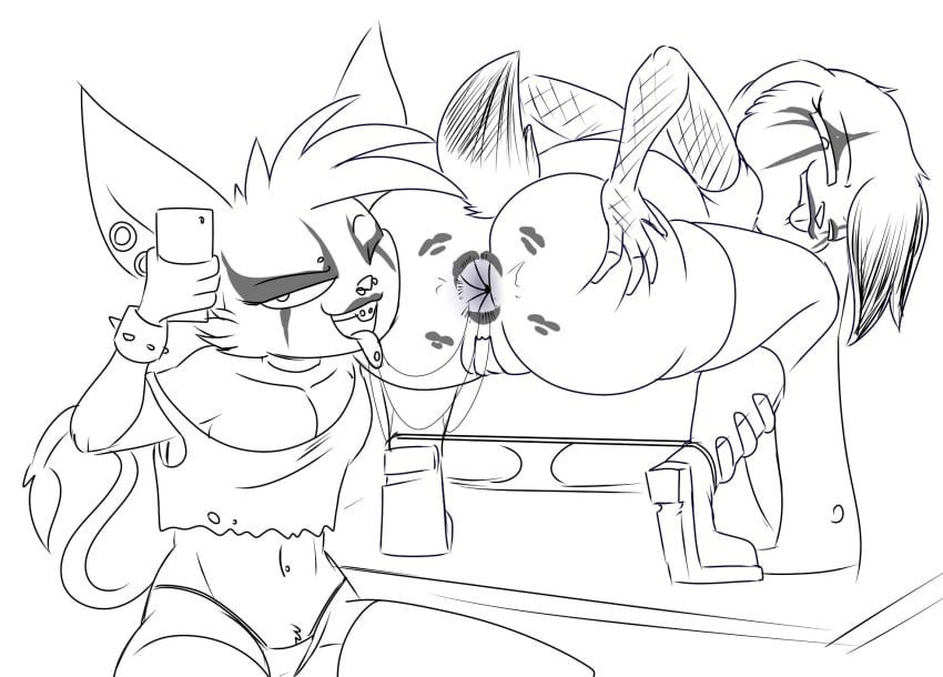 clarity_(lechugansfw), dawn_(lechugansfw), lechugansfw, after_kiss, anal