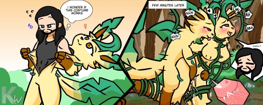 eeveelution, generation_4_pokemon, leafeon, pokemon_(species), nintendo