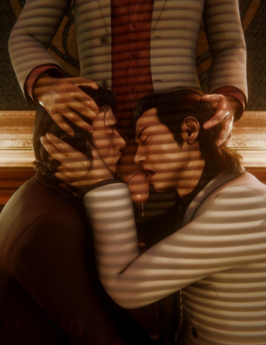 kiryu_kazuma, nishikiyama_akira, like_a_dragon_(series), ryuu_ga_gotoku, yakuza_(series)