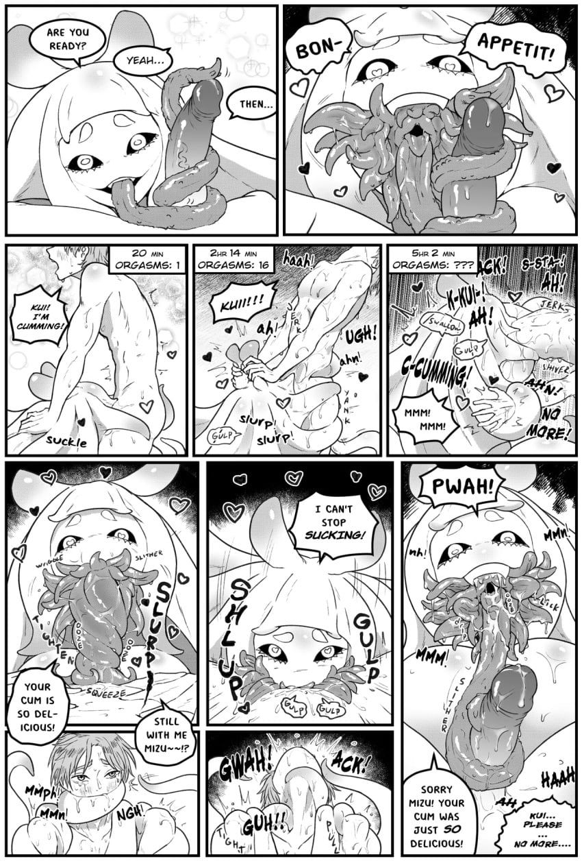 zincubis, after_orgasm_torture, anthro, aquatic, begging_to_stop