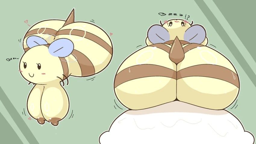 xelius, 1girls, bee, big_ass, breasts