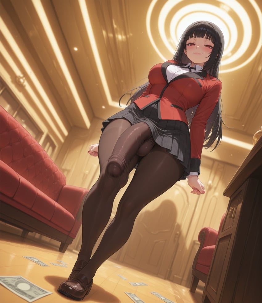jabami_yumeko, kakegurui, patreon, yuckle, balls