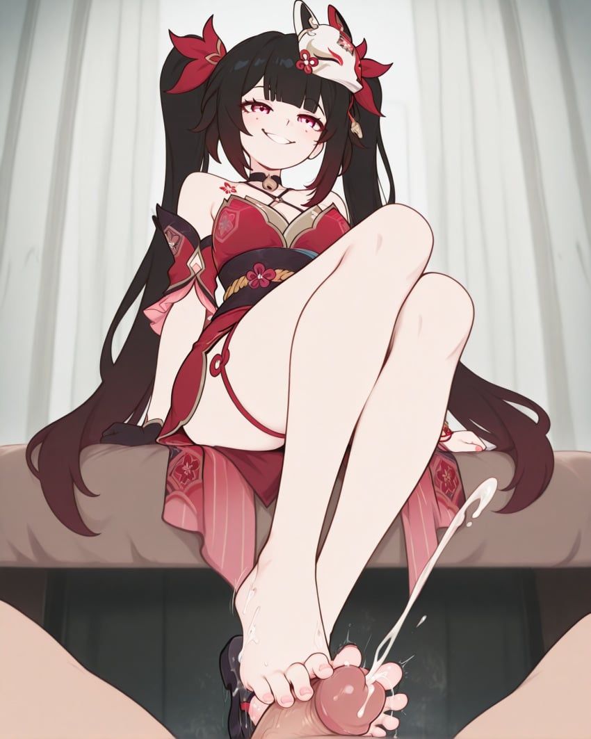 sparkle_(honkai:_star_rail), honkai:_star_rail, honkai_(series), brown_hair, cum