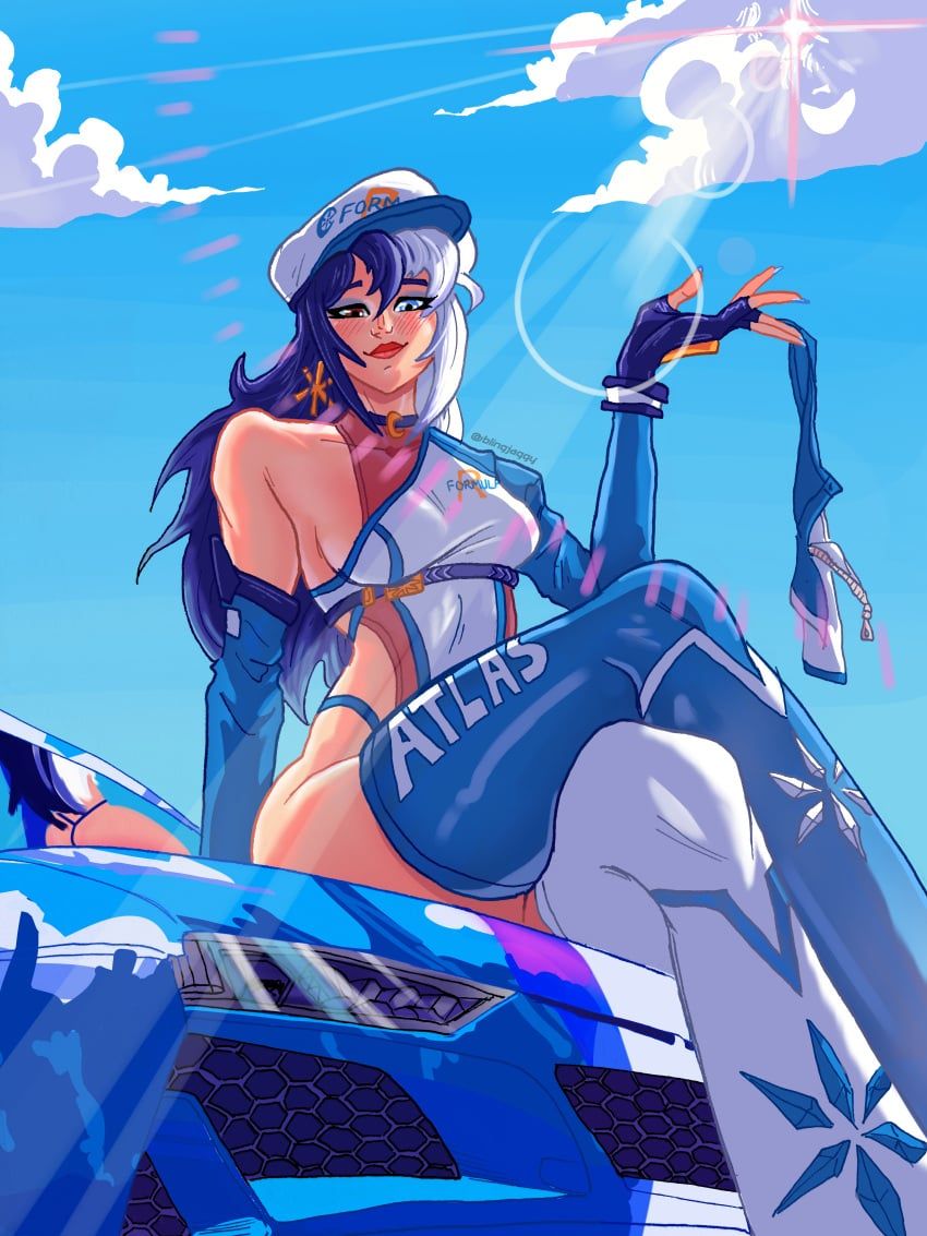 luna_snow, luna_snow_(marvel_rivals), luna_snow_(sonic_trailblazer), marvel, marvel_rivals