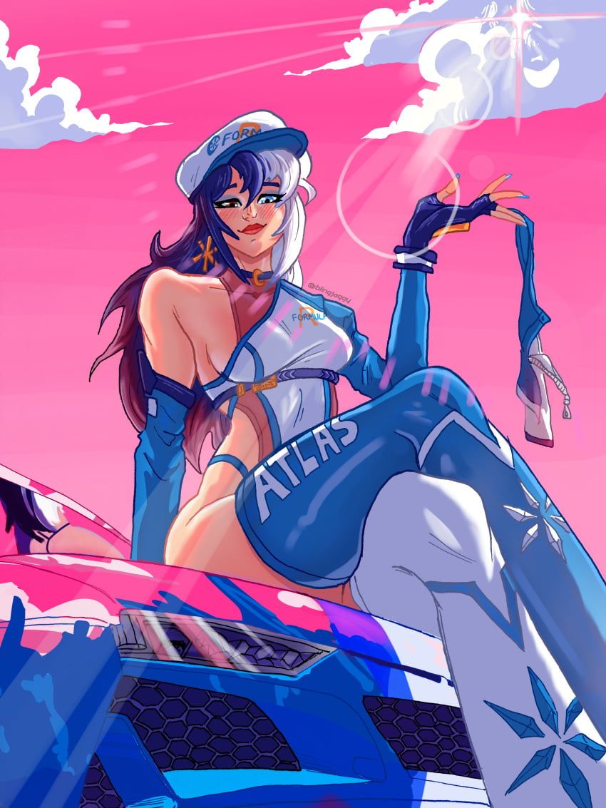 luna_snow, luna_snow_(marvel_rivals), luna_snow_(sonic_trailblazer), marvel, marvel_rivals