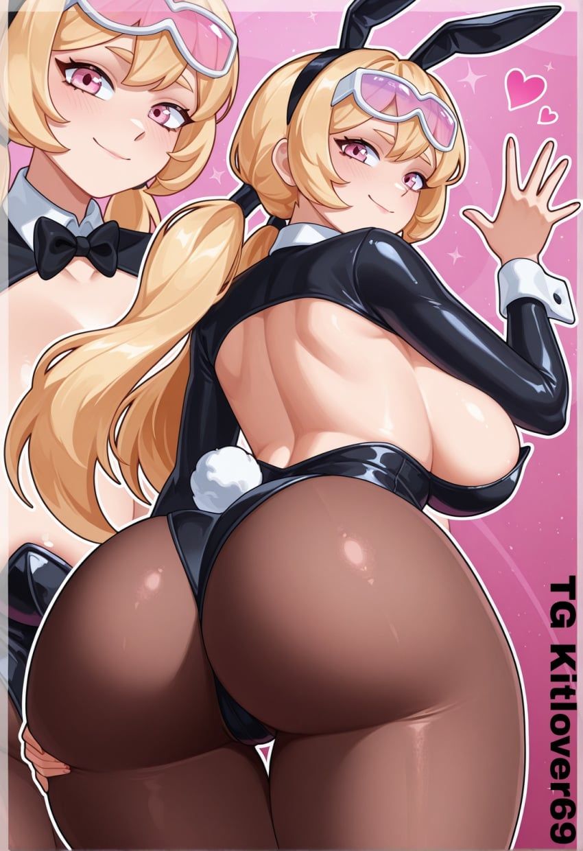 starr_nova_(brawl_stars), brawl_stars, big_ass, big_breasts, bunny_tail