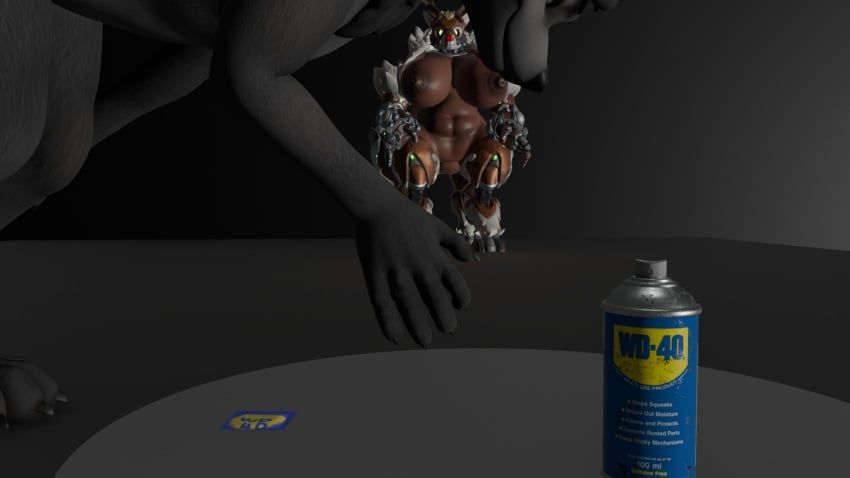 orisa, reindeer_orisa, overwatch, wd-40, doxes18