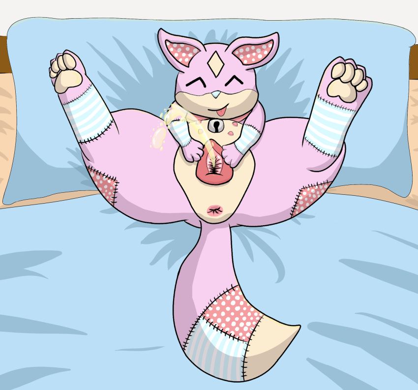 schattenflamme, 1girls, animal_genitalia, animal_pussy, animate_inanimate