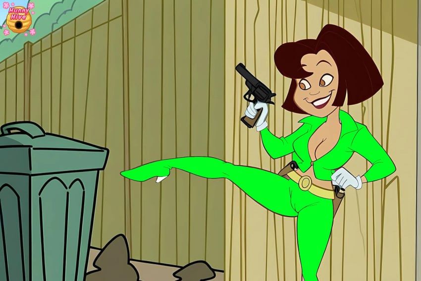 trudy_proud, disney, disney_channel, the_proud_family, hunnyhive(artist)