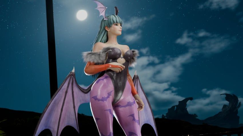 morrigan_aensland, capcom, darkstalkers, themightyhq, big_breasts