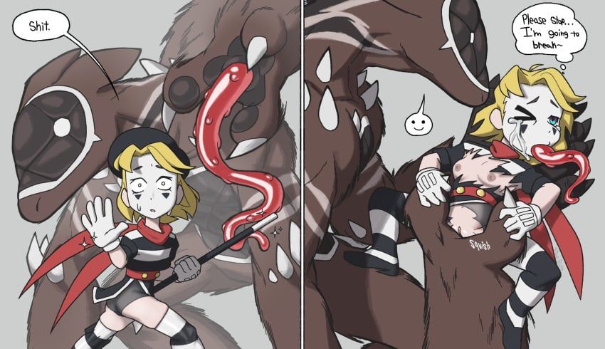 star_rifle, all_the_way_through, anal, anal_penetration, bodily_fluids