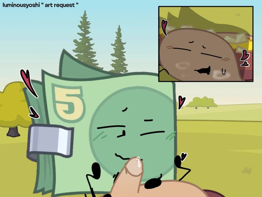 hot_dog_(bfdie), money_(bfdie), battle_for_dream_island, battle_for_dream_island_again, battle_for_dream_island_elsewhere