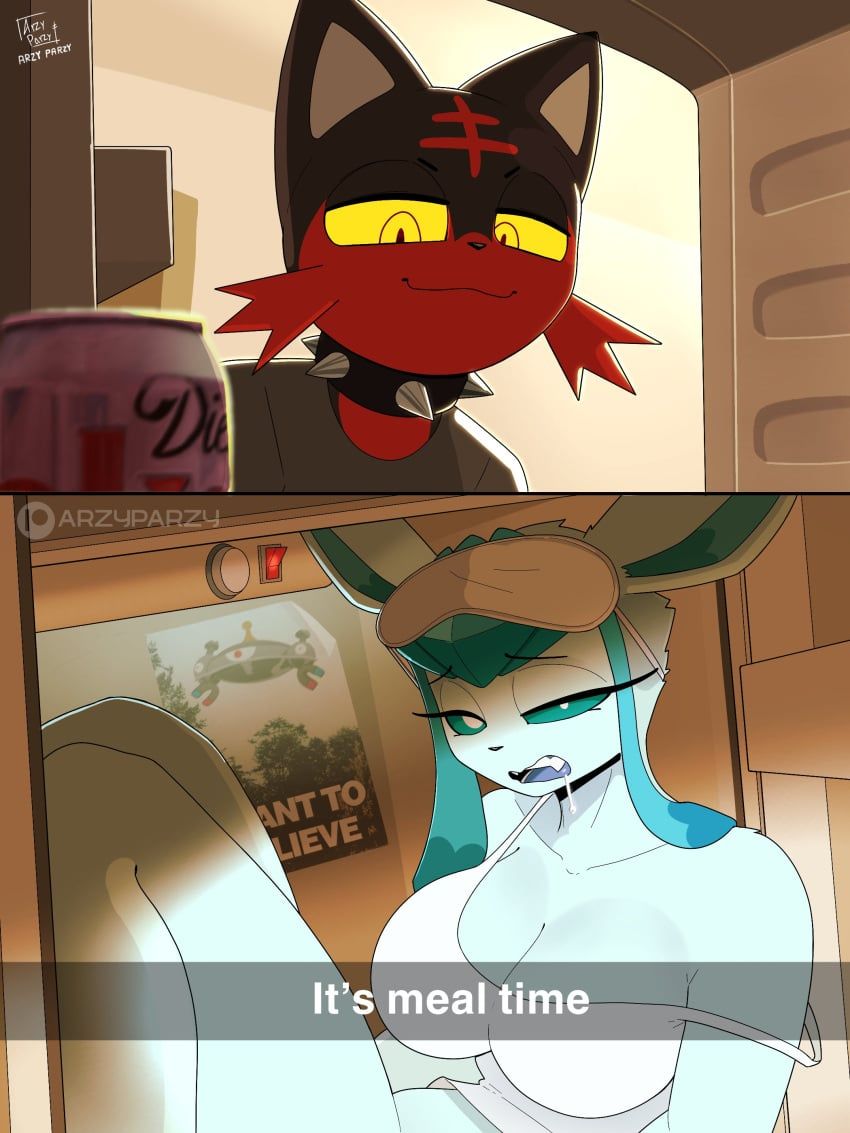 eeveelution, generation_4_pokemon, generation_7_pokemon, glaceon, litten