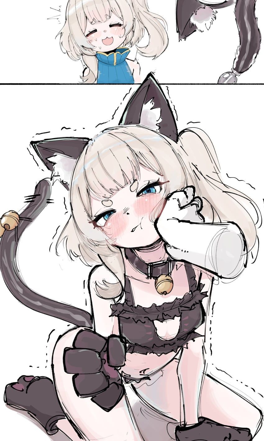 marimari_en, phase_connect, froq, froq_art, 1girl