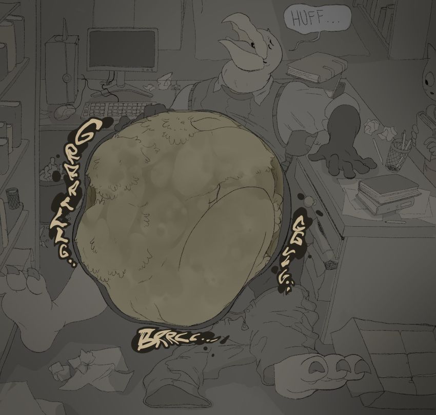 slippdipp, accipitriform, anthro, anthro_only, avian