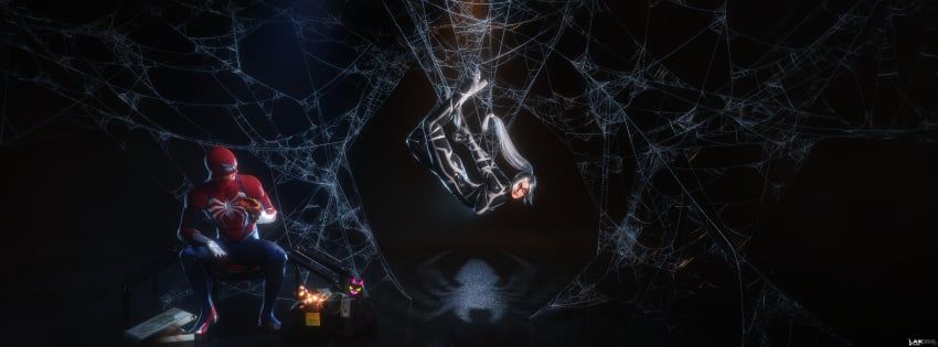 black_cat_(insomniac), black_cat_(marvel), felicia_hardy, peter_parker, spider-man