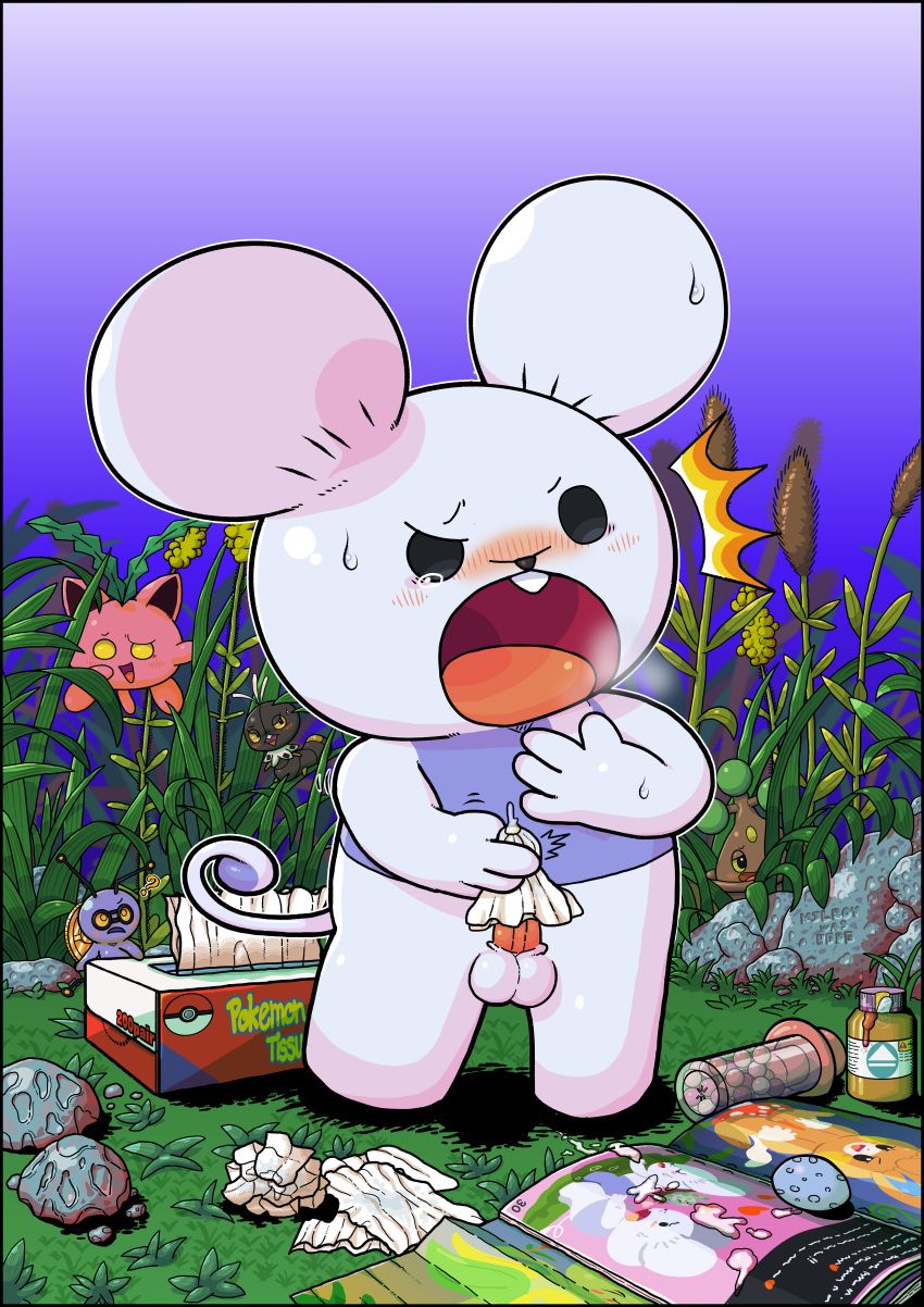 bonsly, gimmighoul, hoppip, pawmot, pokemon_(species)