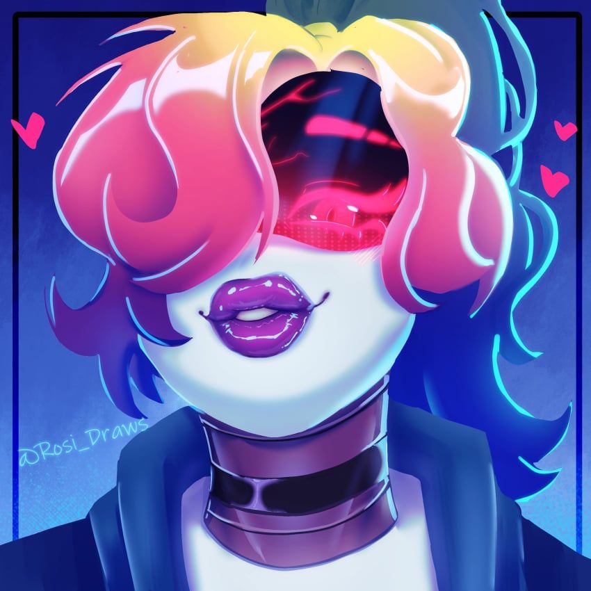 oc, murder_drones, marigold, rosigoldd, blush