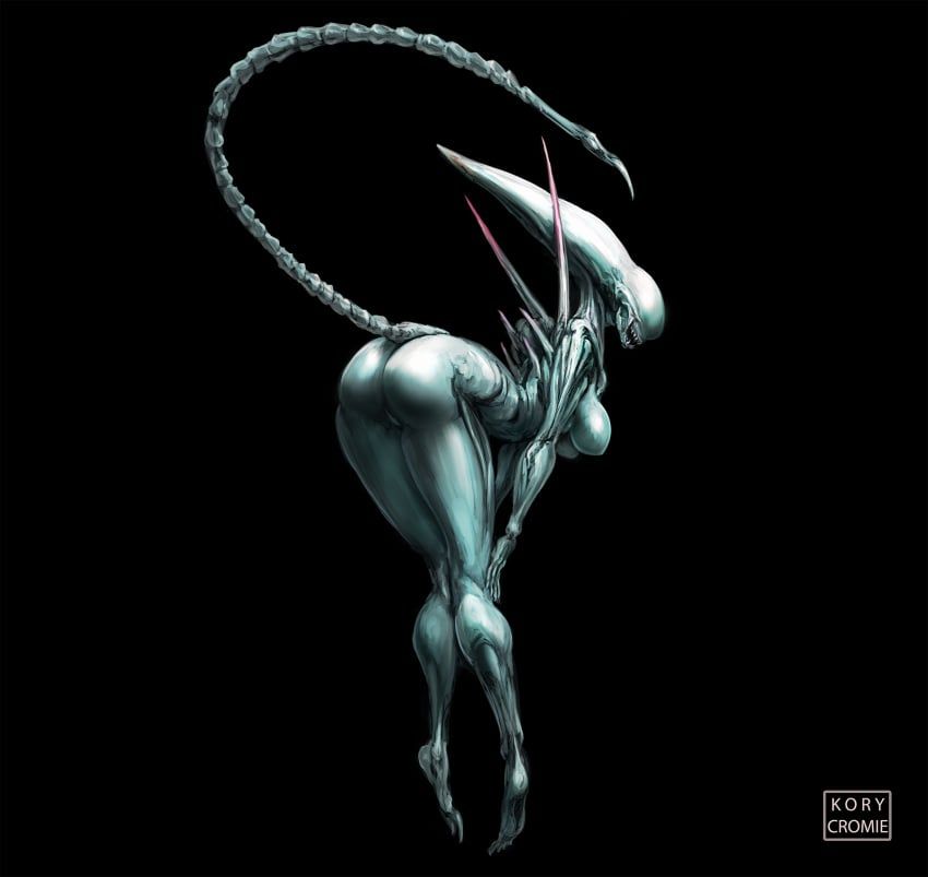 female_xenomorph, neomorph, xenomorph, alien_(franchise), kory_cromie