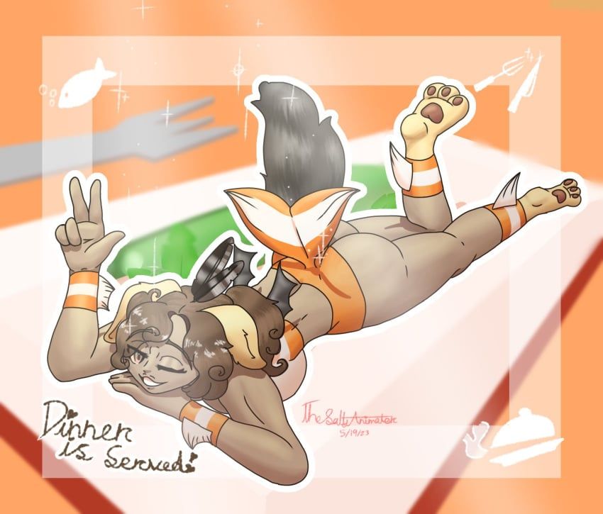 localartmaid, anthro, anthro_only, ass, big_ass