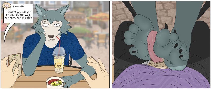 jack_(beastars), legoshi_(beastars), beastars, grang34, anthro