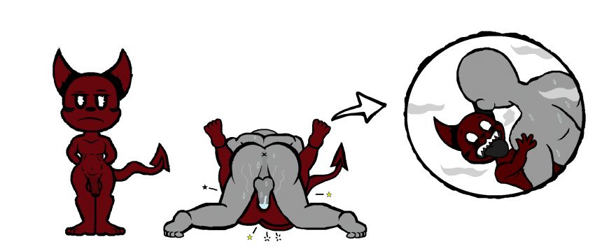 anon, anonymous_male, okami23_(artist), anal, demon