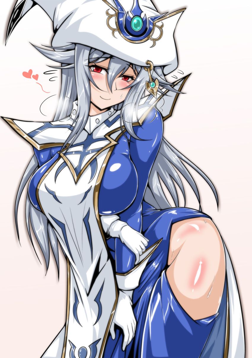 duel_monster, silent_magician, yu-gi-oh!, sangyouhaikibutsu_a, 1girls