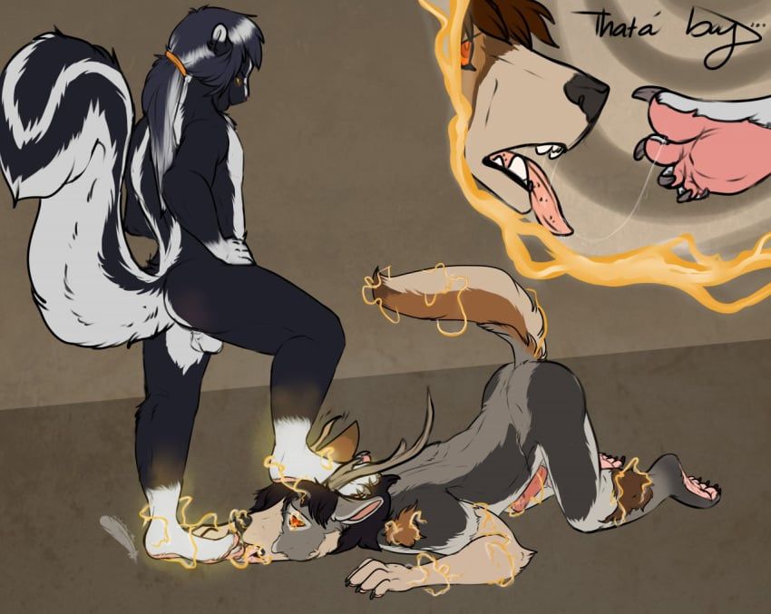 whitefeathersrain, all_fours, anthro, anthro_to_feral, balls