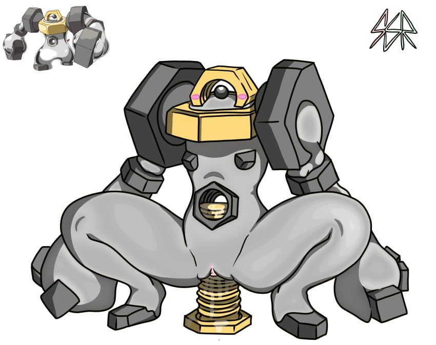 generation_7_pokemon, legendary_pokemon, melmetal, pokemon_(species), nintendo