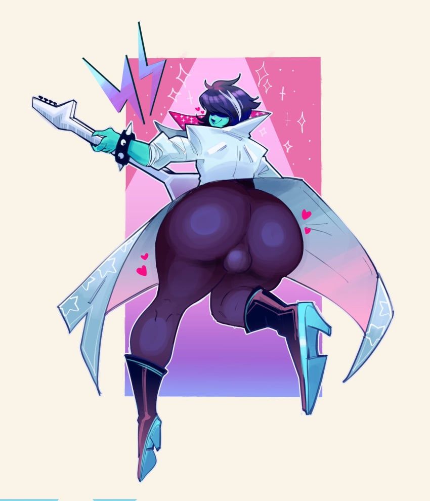 kris_(deltarune), rockstar_kris, deltarune, deltarune_chapter_3, artist_request