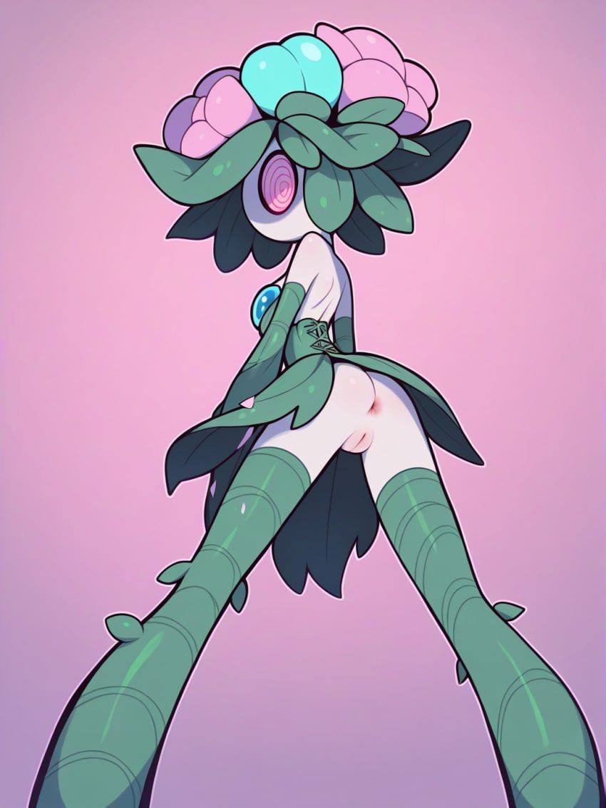 original_character, flower, flower_in_hair, flowers, hipnosis
