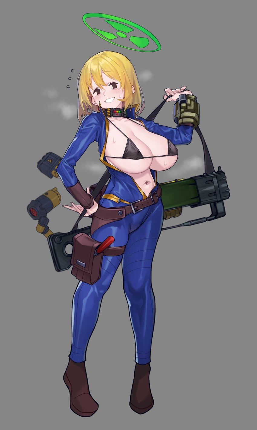 vault_girl, vault_meat, fallout, waa153, 1girls